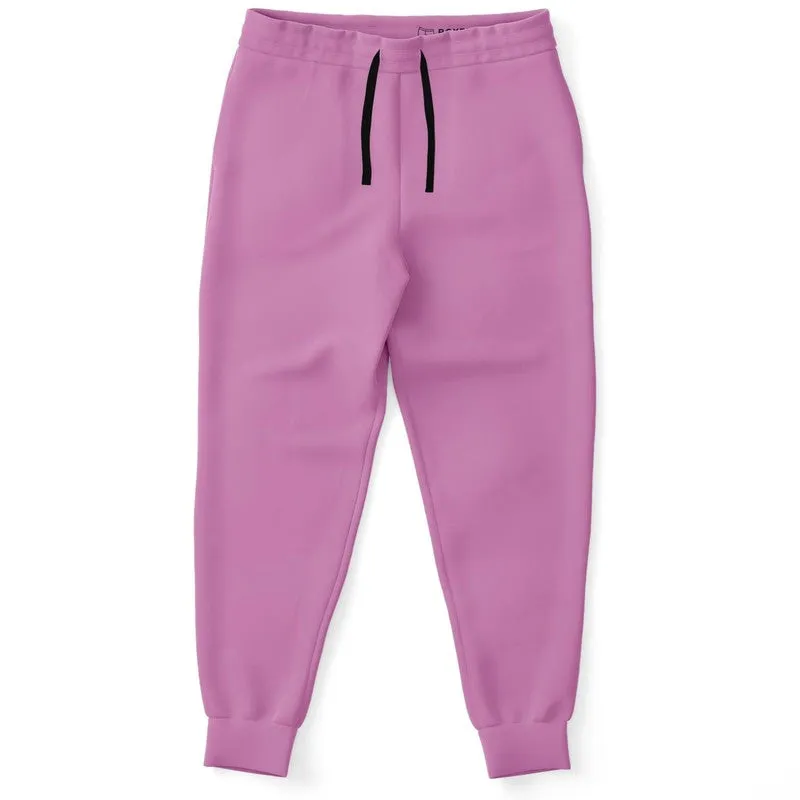 Pastel Magenta Purple Joggers | Unisex | with PLUS sizes | Bright Pastel Magenta Purple | C15M60Y0K0