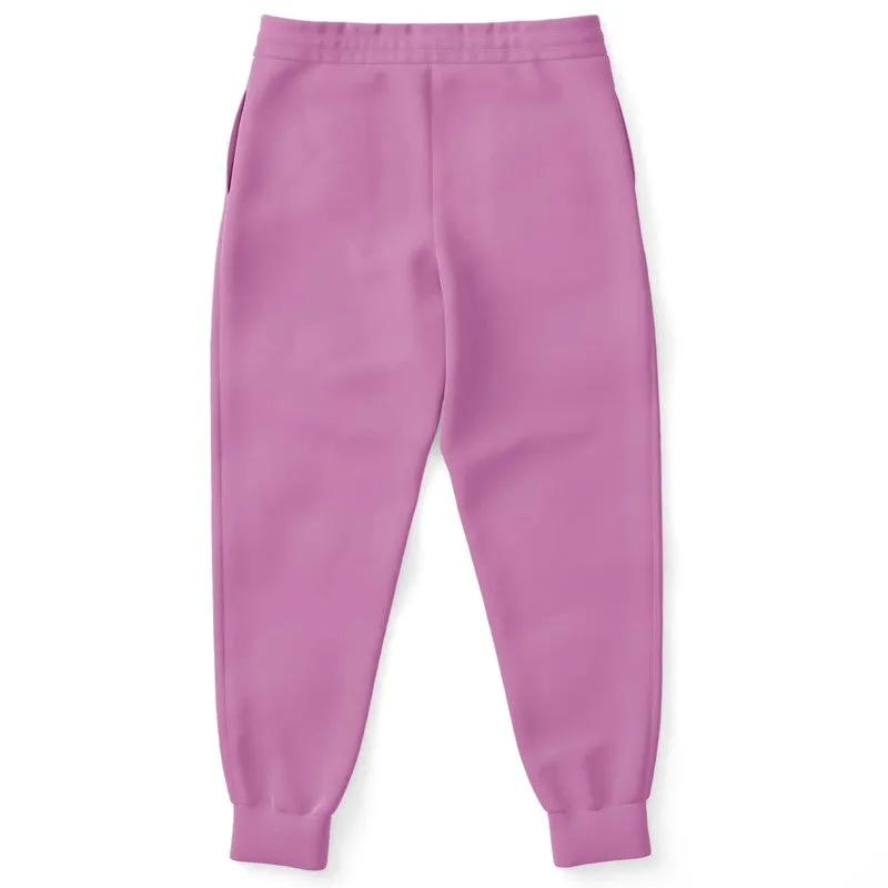 Pastel Magenta Purple Joggers | Unisex | with PLUS sizes | Bright Pastel Magenta Purple | C15M60Y0K0