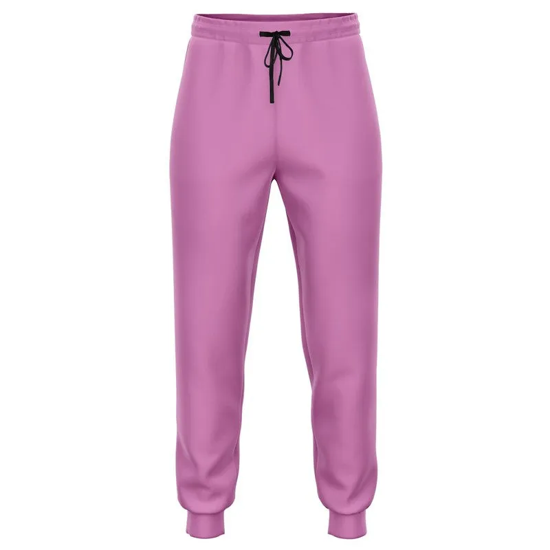 Pastel Magenta Purple Joggers | Unisex | with PLUS sizes | Bright Pastel Magenta Purple | C15M60Y0K0