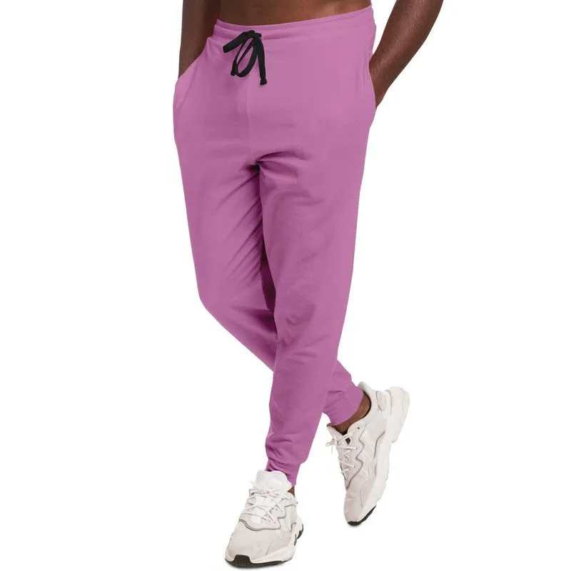 Pastel Magenta Purple Joggers | Unisex | with PLUS sizes | Bright Pastel Magenta Purple | C15M60Y0K0