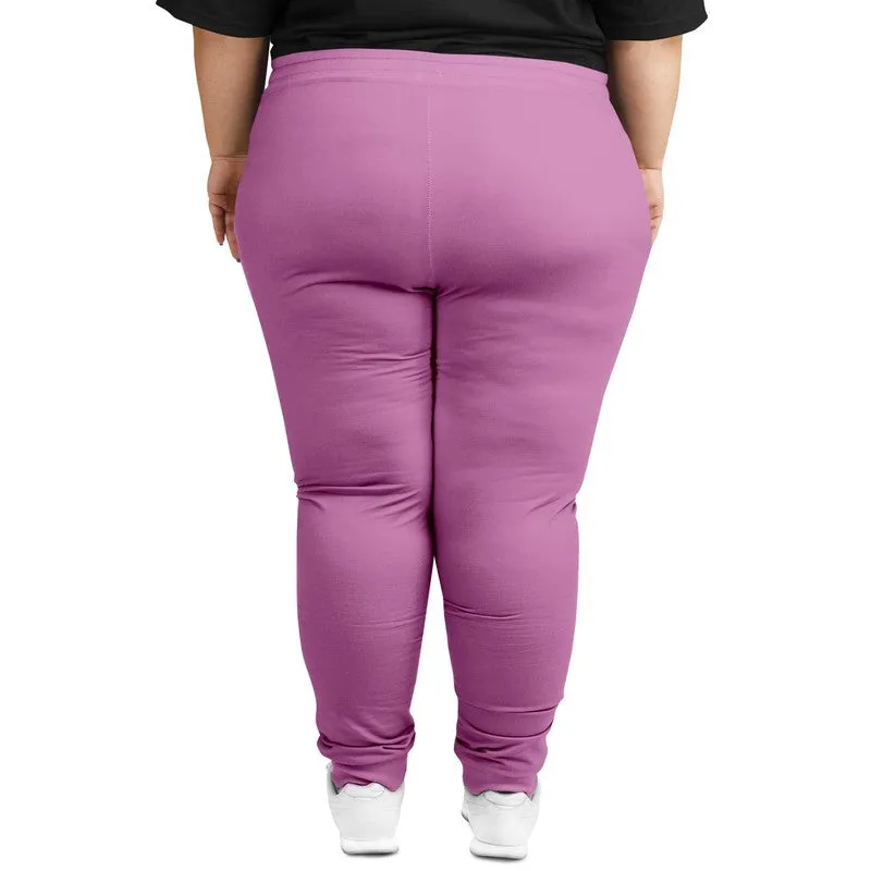 Pastel Magenta Purple Joggers | Unisex | with PLUS sizes | Bright Pastel Magenta Purple | C15M60Y0K0