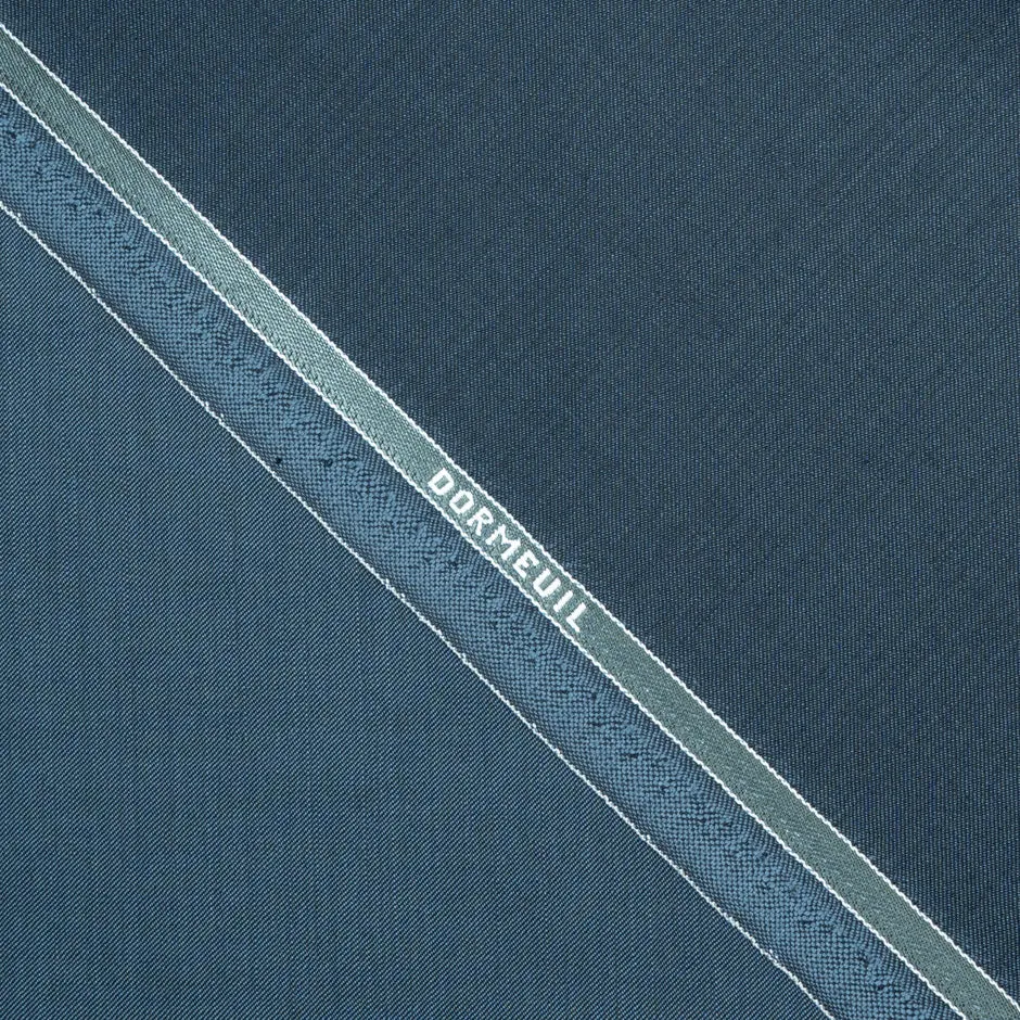 Petrol Blue Super 130s Pure Wool Suiting