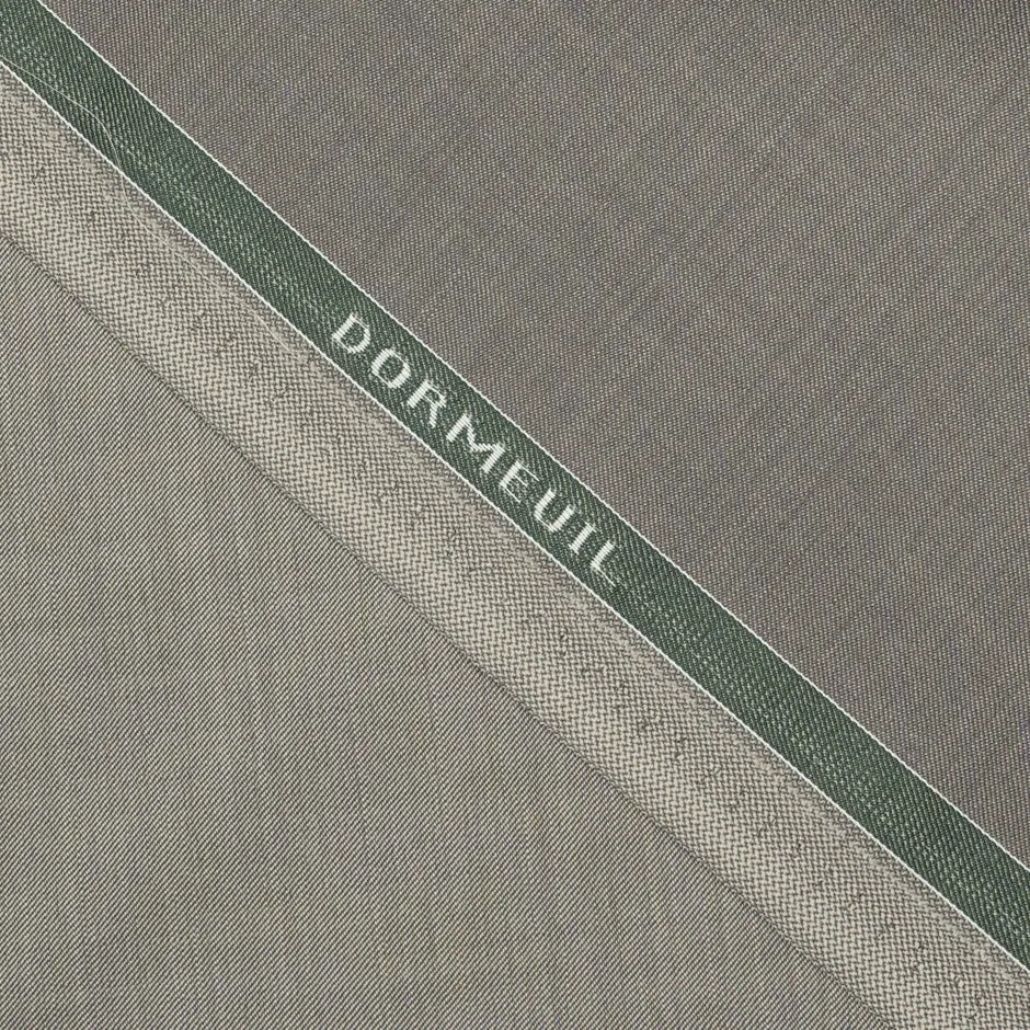 Plain Taupe Super 130s Pure Wool Suiting