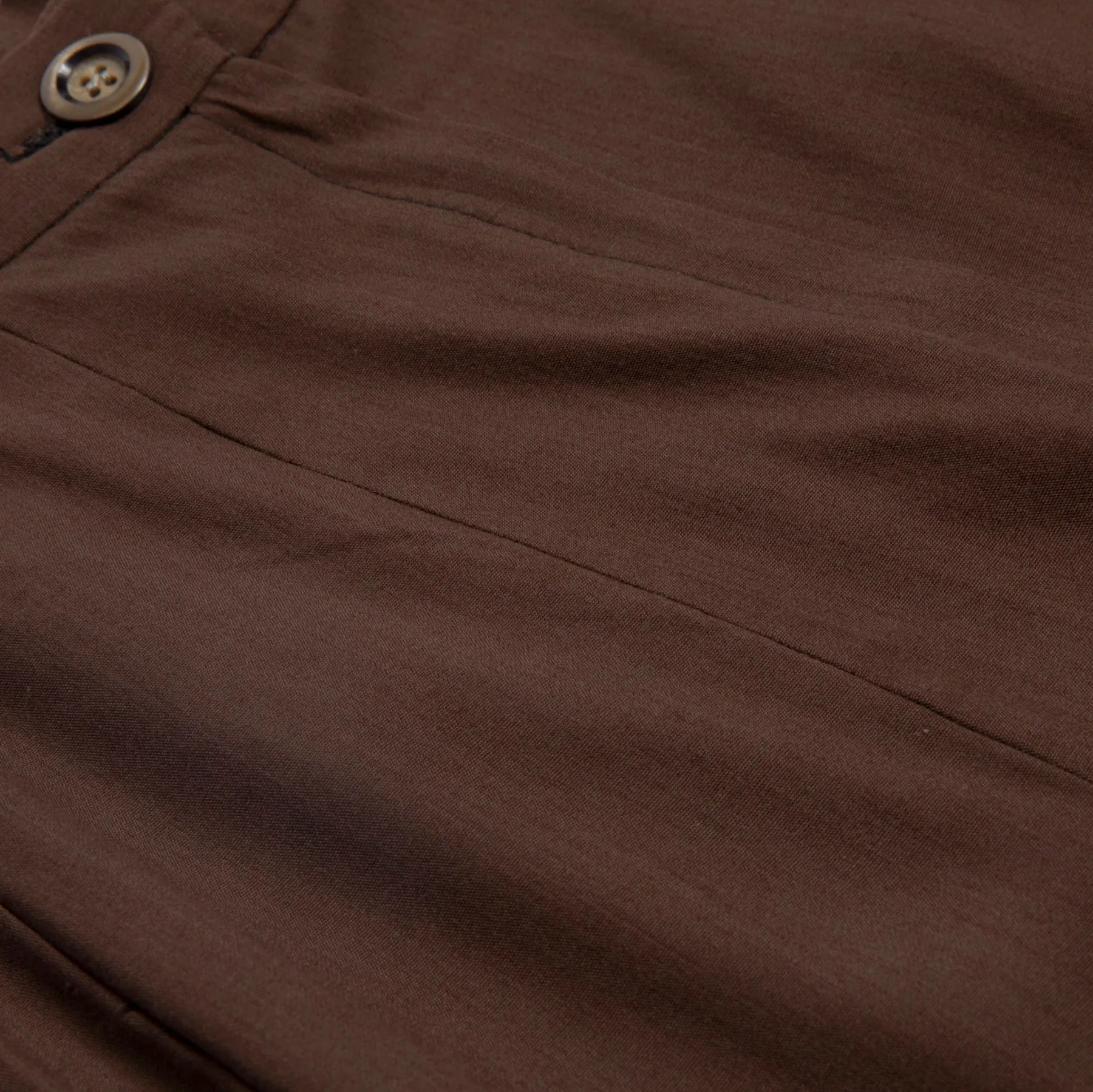 Plain Weave Bell Bottom Slacks