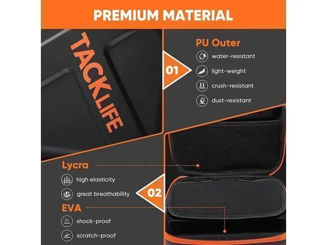 Portable Protective Case for T8, T8 Pro, T6 Car Jump Starters Carrying Case