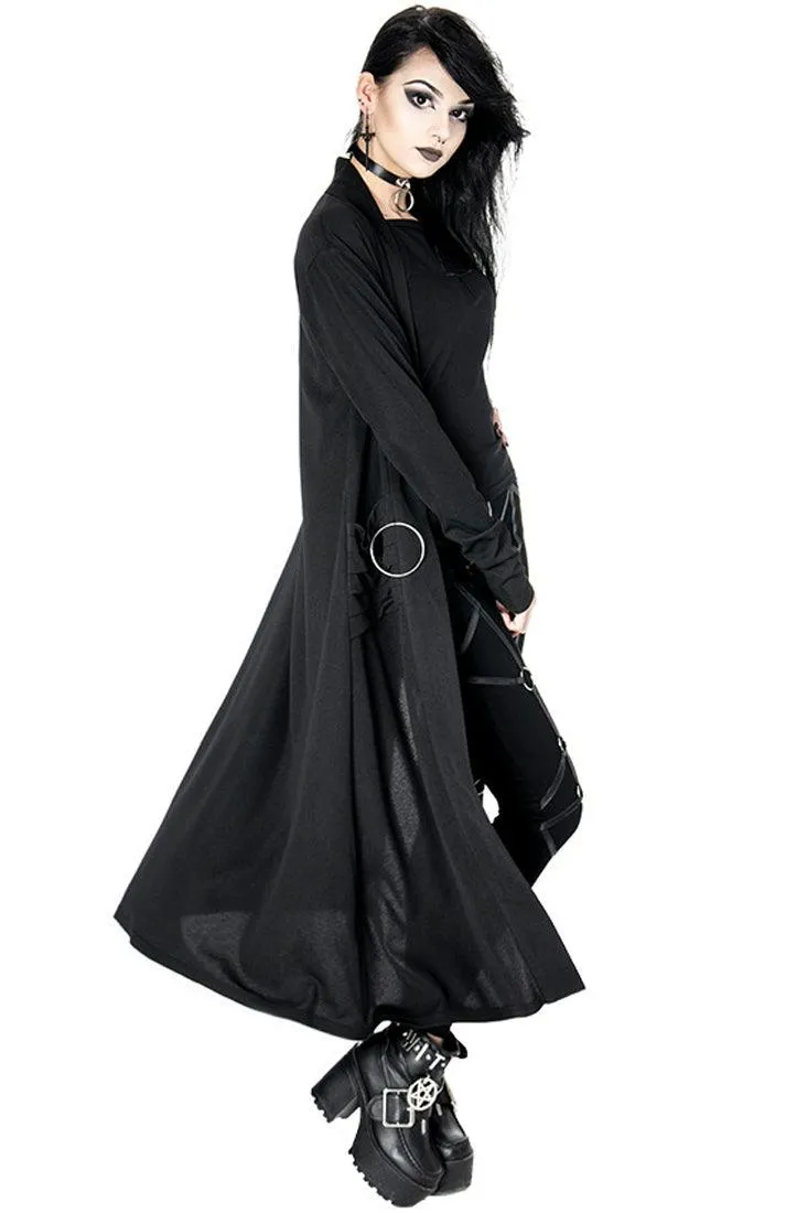 Restyle - NIGHTWALKER COAT - Long jacket, cardigan with pockets