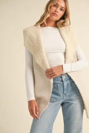Sherpa Sweater Vest