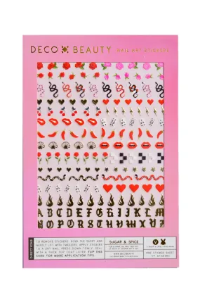 Sugar & Spice Nail Art Stickers