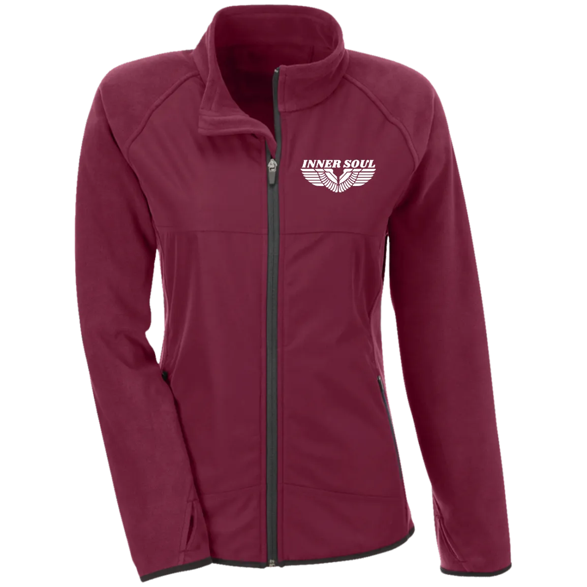 TT92W Team 365 Ladies' Microfleece with Front Polyester Overlay