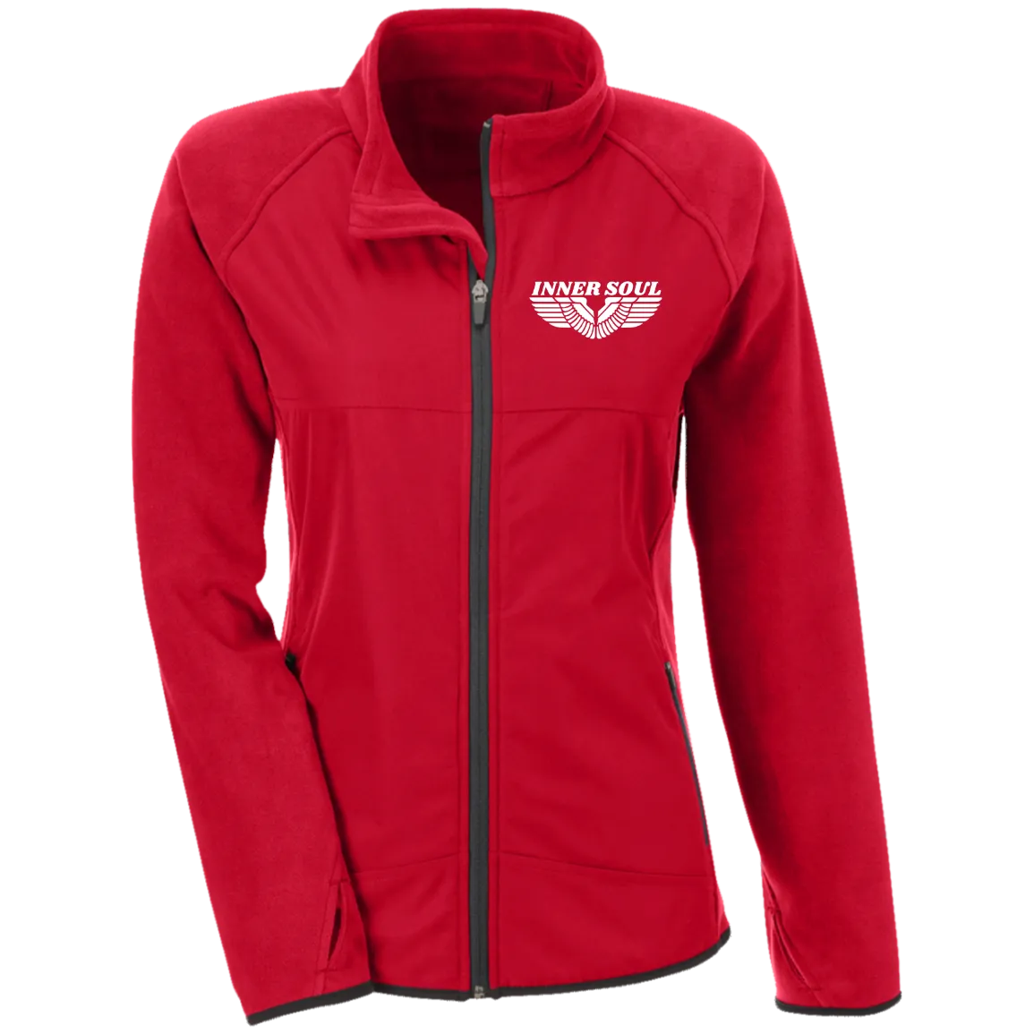 TT92W Team 365 Ladies' Microfleece with Front Polyester Overlay