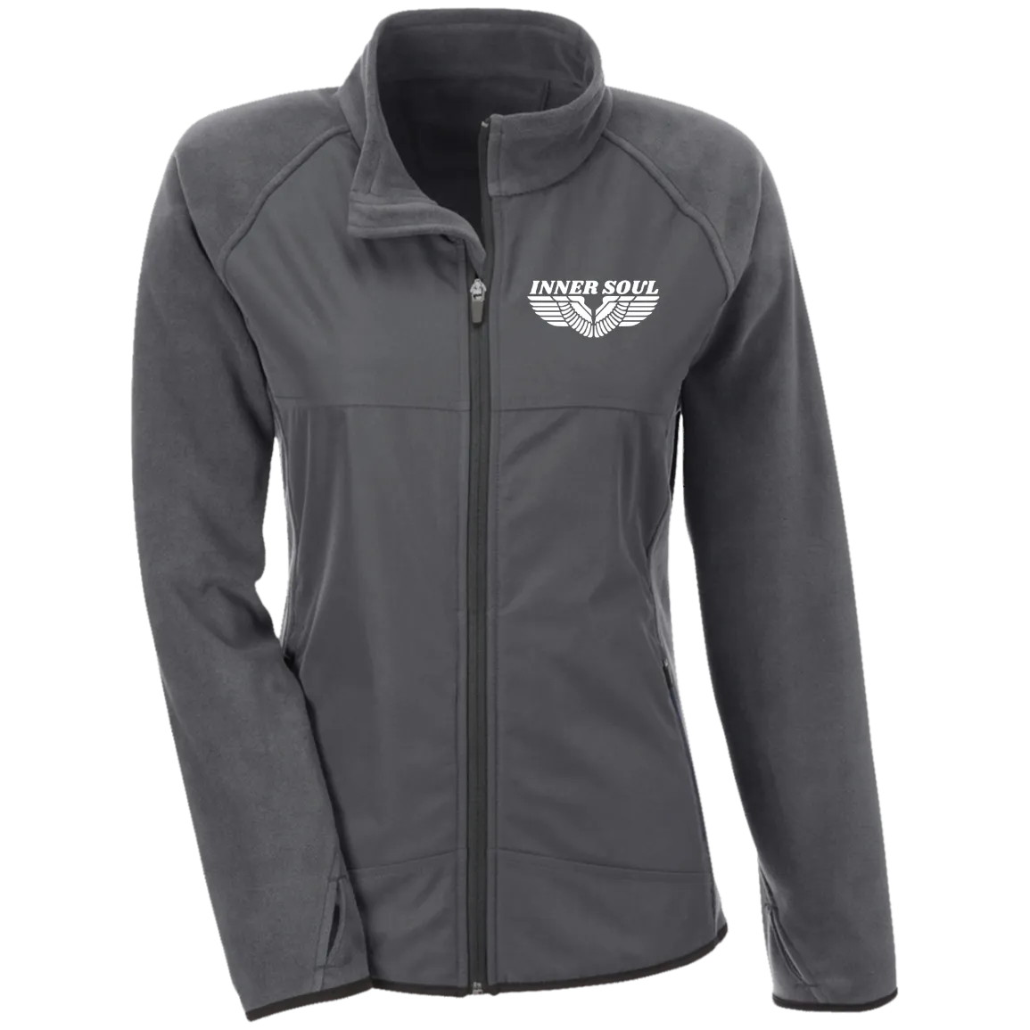 TT92W Team 365 Ladies' Microfleece with Front Polyester Overlay