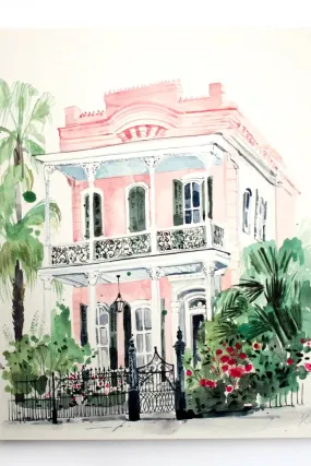 Uptown Pink 5" x 7" Lyla Clayre Print