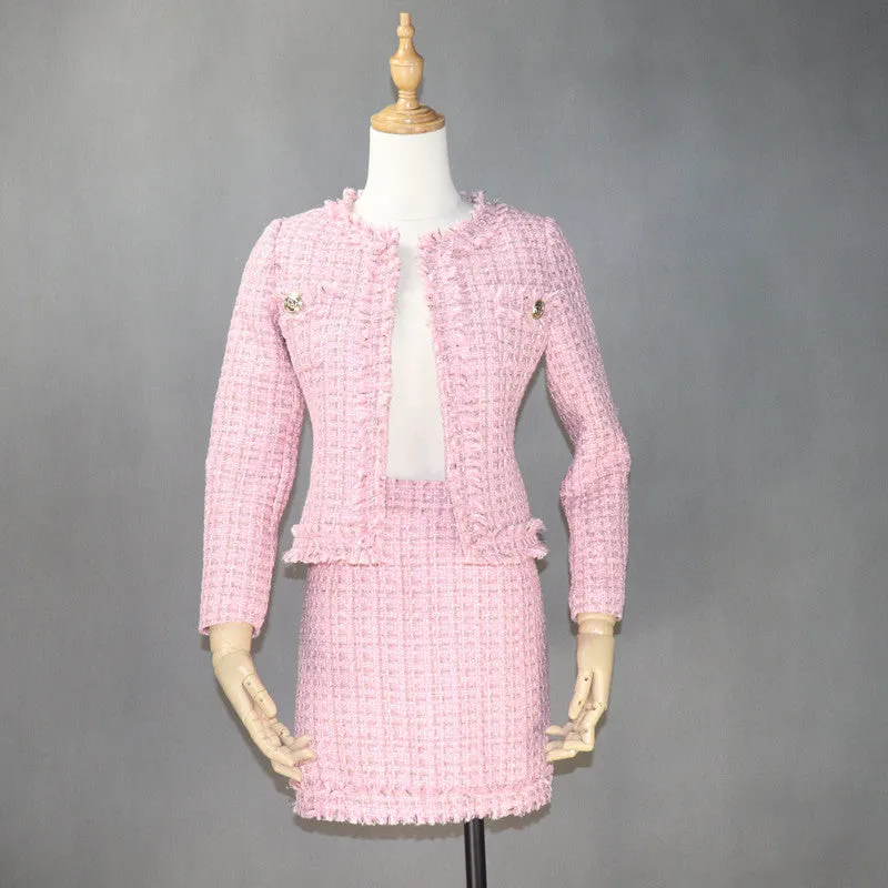 Women's Custom Made Suit Tweed Jacket   Skirt Suit 6 Colours, Plus Sizes, Children formal Suit, Wedding, Speech Day, Personalised clothes