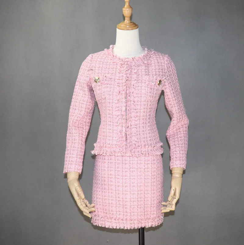 Women's Custom Made Suit Tweed Jacket   Skirt Suit 6 Colours, Plus Sizes, Children formal Suit, Wedding, Speech Day, Personalised clothes