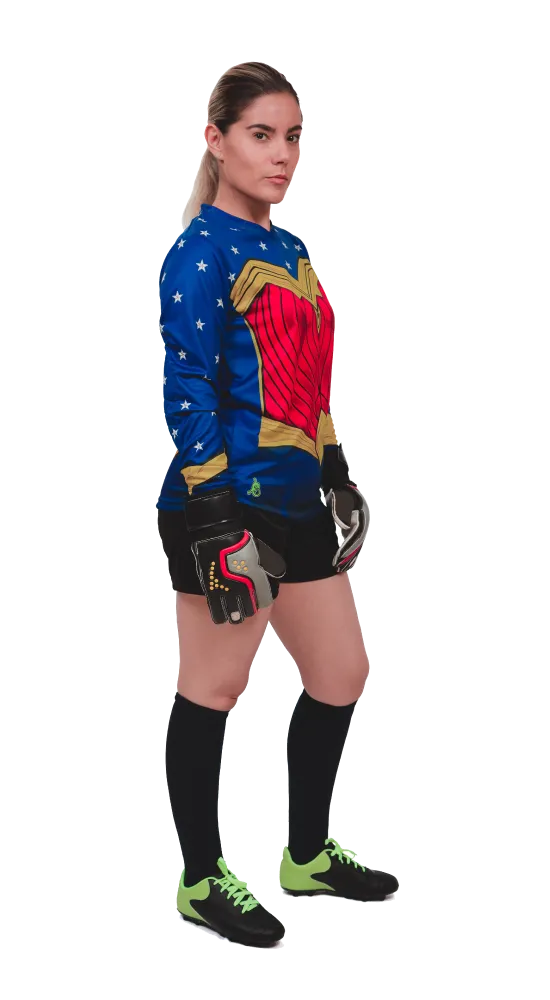Wonder Women Goalkeeper Jersey Number Included